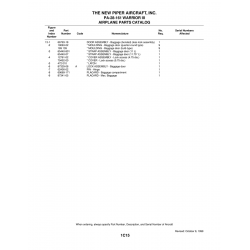 Aviation Part 87329-08 for Piper PA-28-161 Warrior Aircraft Aviation Part 87329-08 for Piper PA-28-161 Warrior Aircraft