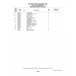 Aviation Part 66964-02 for Piper PA-28 Cherokee Aircraft