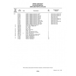 Aviation Part 79828-03 for Piper PA-28 Cherokee Aircraft