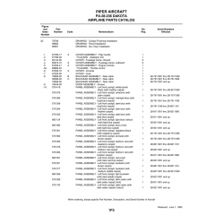 Aviation Part 79836-02 for Piper PA-28 Cherokee Aircraft