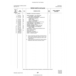 Aviation Part 69121-00 for Piper PA-28 Cherokee Aircraft