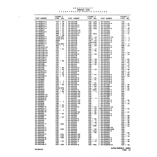 Aviation Part (35-52C286) — Beechcraft V35 Aviation Part (35-52C286) — Beechcraft V35