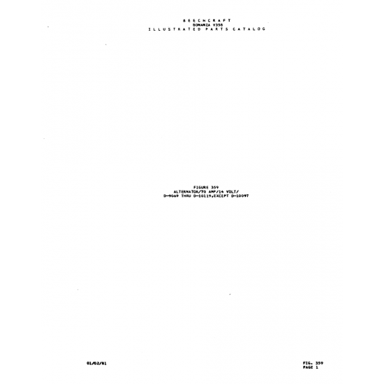 Aviation Part (0-9U69) — Beechcraft V35 Aviation Part (0-9U69) — Beechcraft V35
