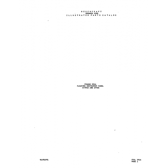Aviation Part (01101151) — Beechcraft V35 Aviation Part (01101151) — Beechcraft V35