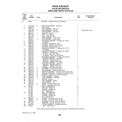 Aviation Part 99549-10 for Piper PA-28-236 Dakota Aircraft Aviation Part 99549-10 for Piper PA-28-236 Dakota Aircraft
