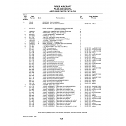 Aviation Part 21176-00 for Piper PA-28 Cherokee Aircraft Aviation Part 21176-00 for Piper PA-28 Cherokee Aircraft