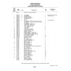 Aviation Part 66975-03 for Piper PA-28 Cherokee Aircraft Aviation Part 66975-03 for Piper PA-28 Cherokee Aircraft