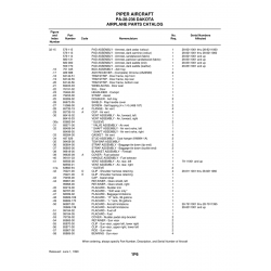 Aviation Part 68671-00 for Piper PA-28 Cherokee Aircraft Aviation Part 68671-00 for Piper PA-28 Cherokee Aircraft