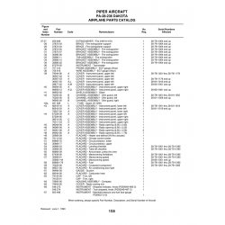 Aviation Part 99513-05 for Piper PA-28-236 Dakota Aircraft Aviation Part 99513-05 for Piper PA-28-236 Dakota Aircraft