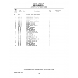Aviation Part 63955-03 for Piper PA-28-236 Dakota Aircraft