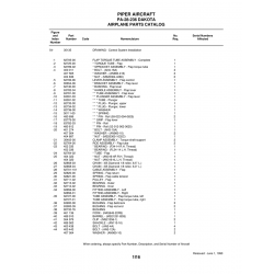 Aviation Part 62734-02 for Piper PA-28 Cherokee Aircraft Aviation Part 62734-02 for Piper PA-28 Cherokee Aircraft