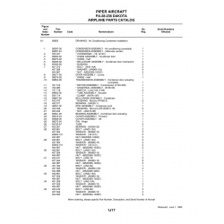 Aviation Part 99271-00 for Piper PA-28 Cherokee Aircraft Aviation Part 99271-00 for Piper PA-28 Cherokee Aircraft