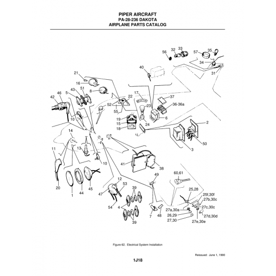 Electrical System Installation (36-36a) — Piper PA-28-236 Dakota Electrical System Installation (36-36a) — Piper PA-28-236 Dakota