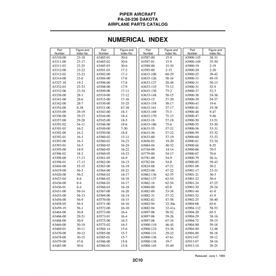 Aviation Part (63549-00) — Piper PA-28-236 Dakota