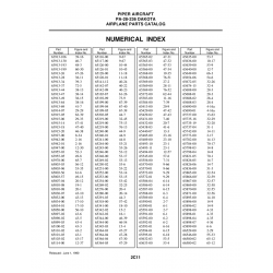 Aviation Part 65101-03 for Piper PA-28-236 Dakota Aircraft Aviation Part 65101-03 for Piper PA-28-236 Dakota Aircraft