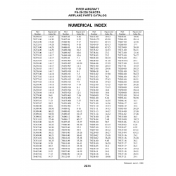Aviation Part 77080-00 for Piper PA-28-236 Dakota Aircraft Aviation Part 77080-00 for Piper PA-28-236 Dakota Aircraft