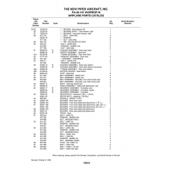 Aviation Part 67757-00 for Piper PA-28 Cherokee Aircraft Aviation Part 67757-00 for Piper PA-28 Cherokee Aircraft