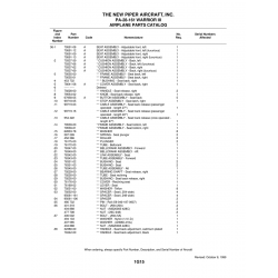 Aviation Part 76169-02 for Piper PA-28 Cherokee Aircraft