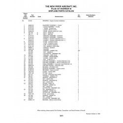 Aviation Part 67212-00 for Piper PA-28-161 Warrior Aircraft Aviation Part 67212-00 for Piper PA-28-161 Warrior Aircraft