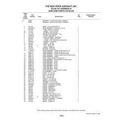 Aviation Part 67700-396 for Piper PA-28-161 Warrior Aircraft Aviation Part 67700-396 for Piper PA-28-161 Warrior Aircraft