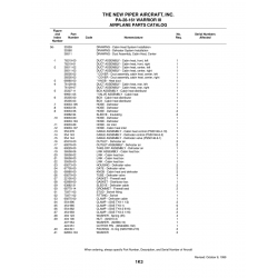 Aviation Part 69278-00 for Piper PA-28 Cherokee Aircraft Aviation Part 69278-00 for Piper PA-28 Cherokee Aircraft