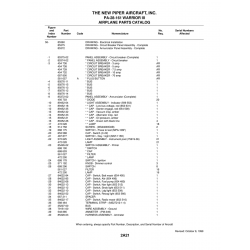 Aviation Part 84622-85 for Piper PA-28-161 Warrior Aircraft Aviation Part 84622-85 for Piper PA-28-161 Warrior Aircraft