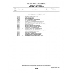 Aviation Part 87536-02 for Piper PA-28-161 Warrior Aircraft Aviation Part 87536-02 for Piper PA-28-161 Warrior Aircraft