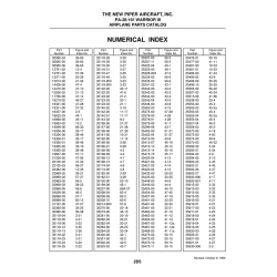 Aviation Part 35473-10 for Piper PA-28-161 Warrior Aircraft