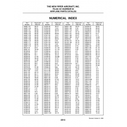 Aviation Part 85061-91 for Piper PA-28-161 Warrior Aircraft