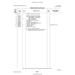 Aviation Part 69669-96 for Piper PA-28 Cherokee Aircraft