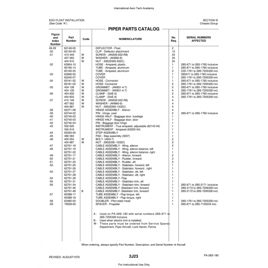 Hose Assembly (63904-10) — Piper PA-28 Cherokee