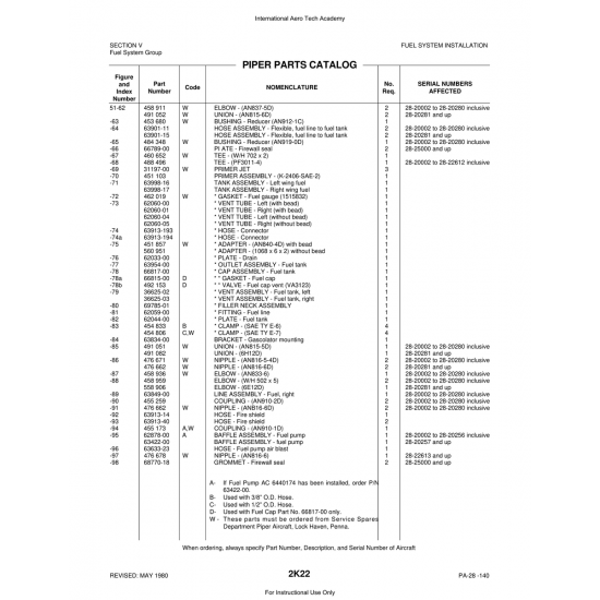Gascolator Mounting Bracket (63834-00) — Piper PA-28 Cherokee