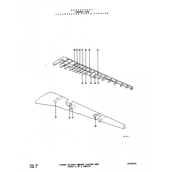 Aviation Part (8131161136) — Beechcraft V35 Aviation Part (8131161136) — Beechcraft V35