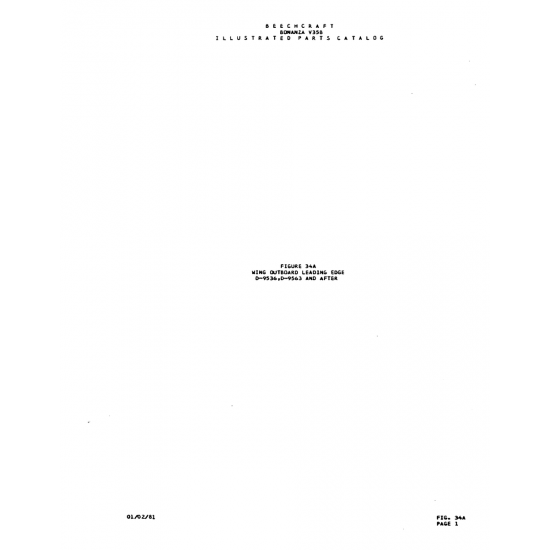 Aviation Part (0110U81) — Beechcraft V35 Aviation Part (0110U81) — Beechcraft V35