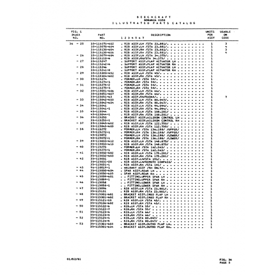 Aviation Part (9fr115301d03) — Beechcraft V35 Aviation Part (9fr115301d03) — Beechcraft V35