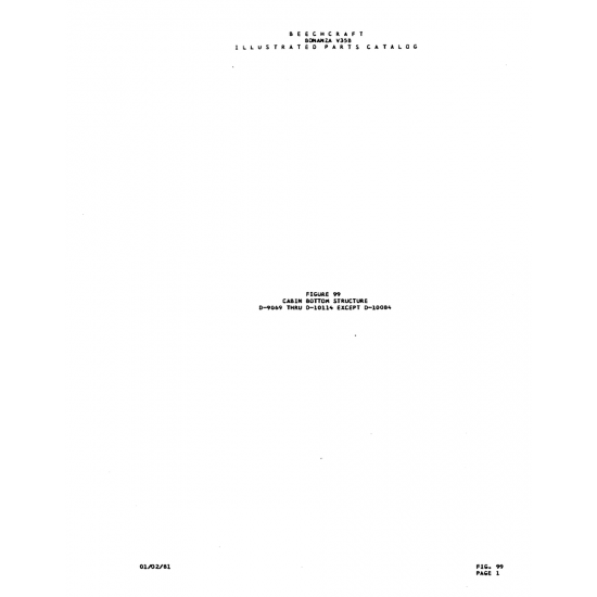 Aviation Part (0-T0084) — Beechcraft V35 Aviation Part (0-T0084) — Beechcraft V35