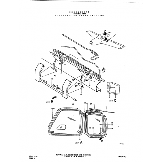 Aviation Part (8804024) — Beechcraft V35 Aviation Part (8804024) — Beechcraft V35