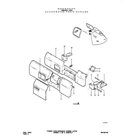 Aviation Part (80115525) — Beechcraft V35