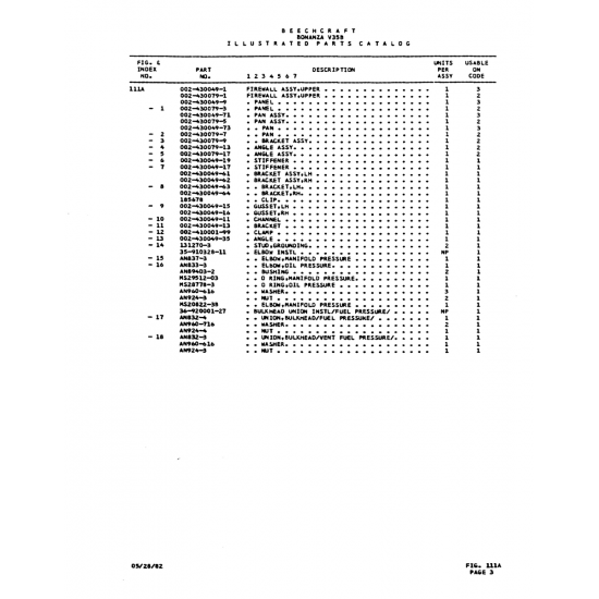 Aviation Part (N523776-3) — Beechcraft V35 Aviation Part (N523776-3) — Beechcraft V35