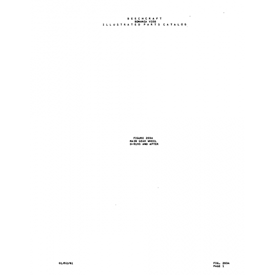 Aviation Part (0-9193) — Beechcraft V35 Aviation Part (0-9193) — Beechcraft V35