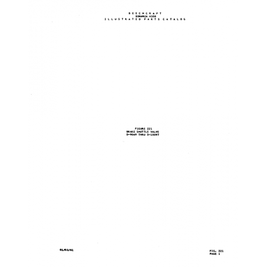 Aviation Part (D-9019) — Beechcraft V35 Aviation Part (D-9019) — Beechcraft V35