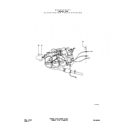 Aviation Part (Y9158) — Beechcraft V35