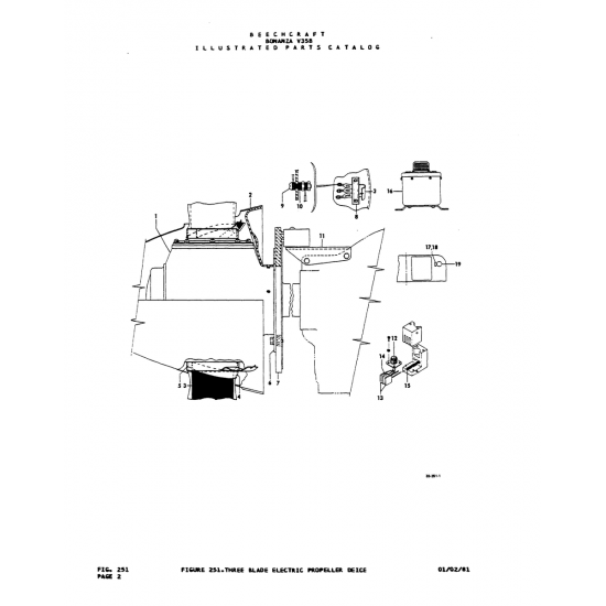 Aviation Part (V9511) — Beechcraft V35