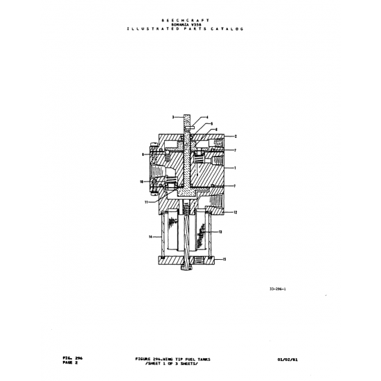 Aviation Part (33-296-1) — Beechcraft V35