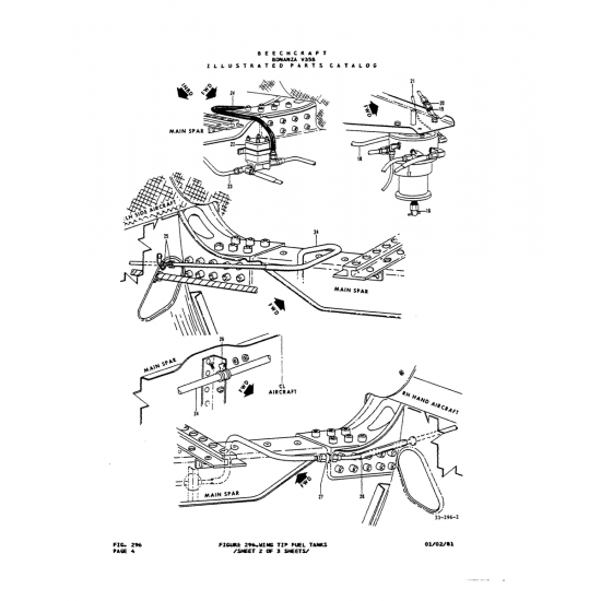 Aviation Part (33-296-2) — Beechcraft V35