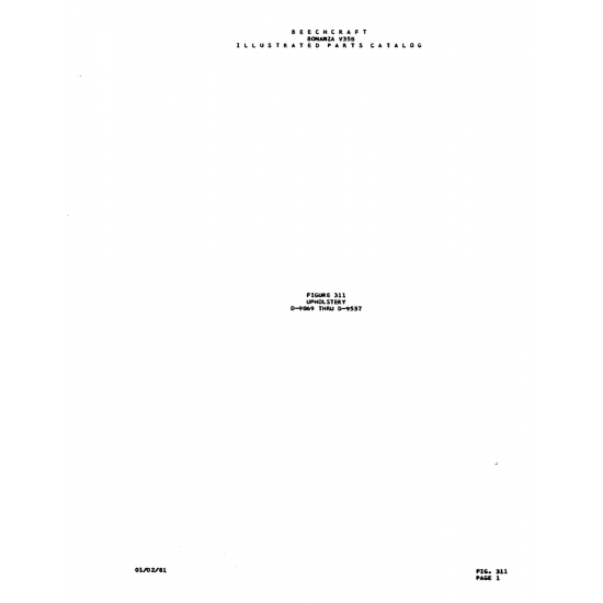 Aviation Part (a-9069) — Beechcraft V35