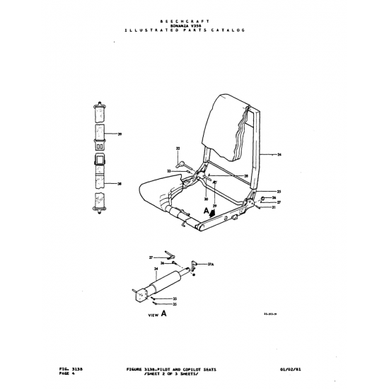 Aviation Part (8088824) — Beechcraft V35 Aviation Part (8088824) — Beechcraft V35