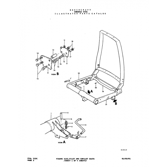 Aviation Part (81314438) — Beechcraft V35 Aviation Part (81314438) — Beechcraft V35