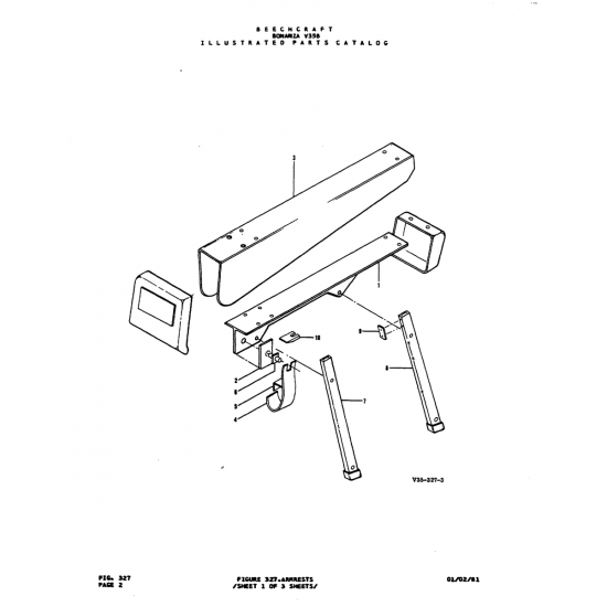 Aviation Part (01133131) — Beechcraft V35 Aviation Part (01133131) — Beechcraft V35