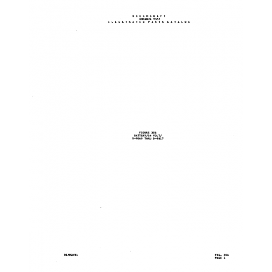 Aviation Part (0-9669) — Beechcraft V35